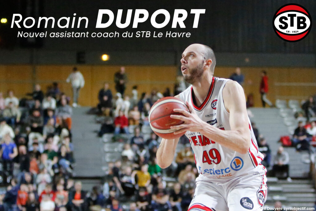 Romain DUPORT, nouvel assistant coach de l’équipe N1 du STB Le Havre