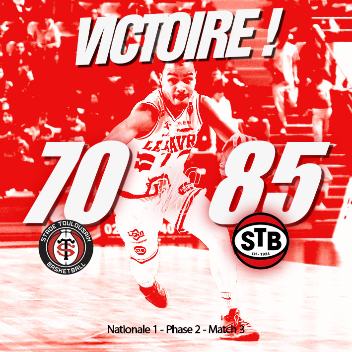 N1 – Phase 2 : Toulouse – STB Le Havre 70-85